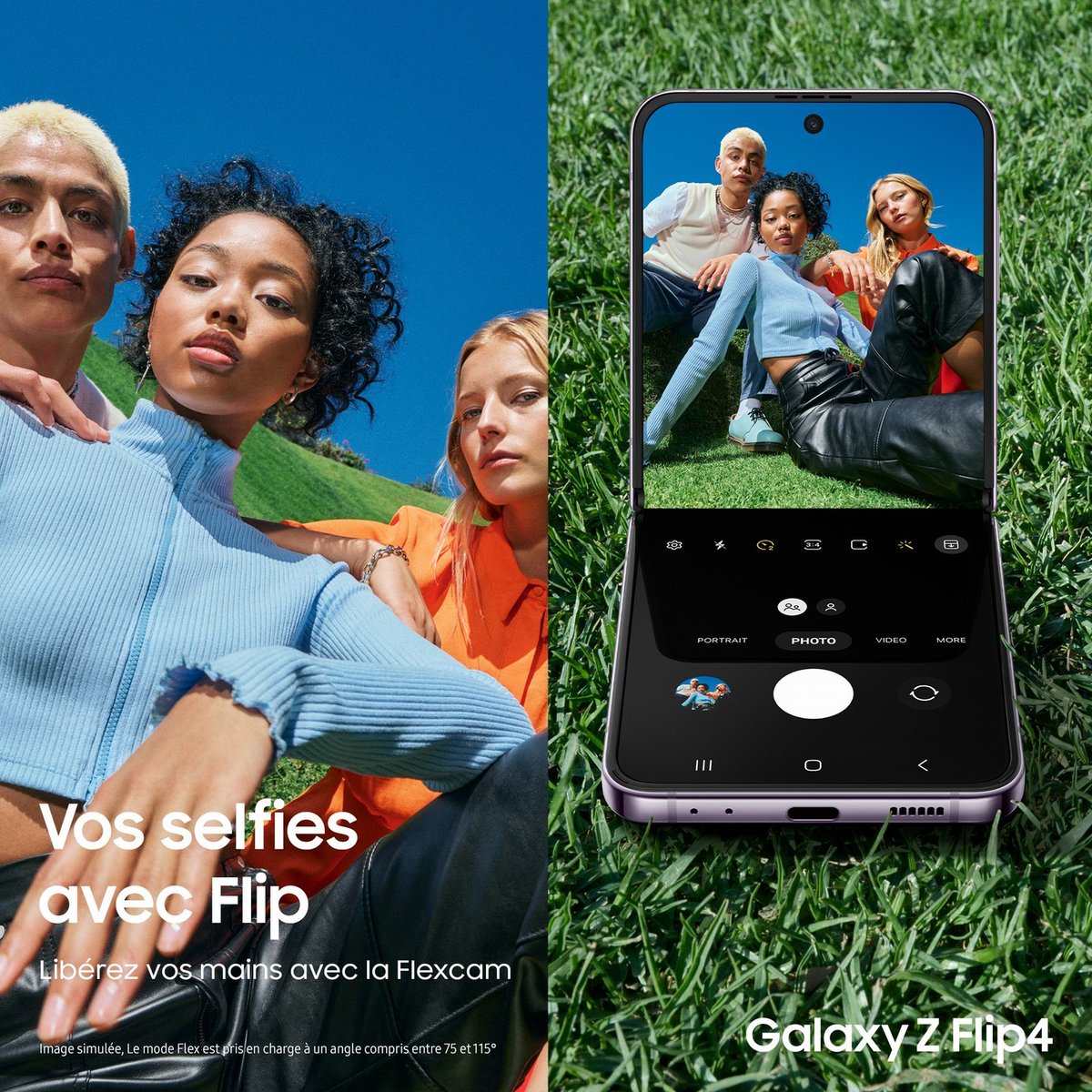 ✅ Plus besoin de tenir son téléphone pendant des heures pour prendre un selfie 📸

WhatsApp : wa.me/212642709674
Site web : logically.ma/products/smart…

#Samsung #Flip #Galaxy #smartphone #GalaxyZFlip4 #FlexEveryAngle #FlexCam #Logically