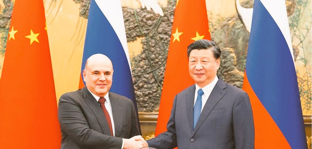 SprinterPress's tweet photo. During the meeting, the Chinese President assessed that Sino-Russian relations are unstoppably strengthening and emphasized the need for greater coordination of the policies of the two countries in multilateral frameworks, especially within the UN, SCO, BRICS and G20. https://t.co/7diJsz5Q86