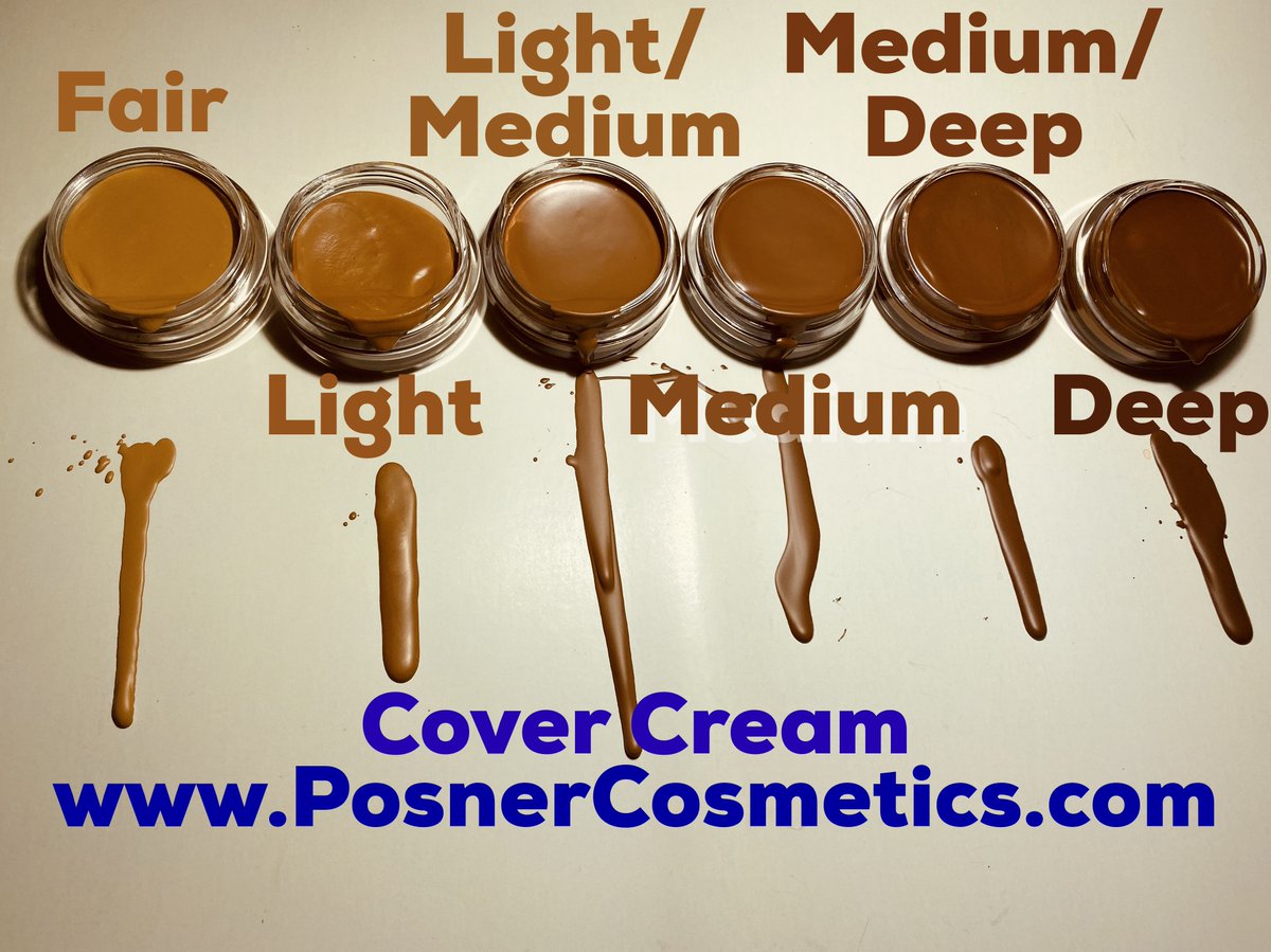 Posnercosmetics's tweet photo. Crush your look!  Use POSNER COSMETICS Cover Crème…an instant makeover in a jar!  This maximum concealer covers most scars, acne &amp; discolorations!  Just apply, then dab more on top &amp; Voila! Covered &amp; Smooth!
https://t.co/FKVxuRqpLh https://t.co/9i11Cjpkdm