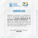 Photo by Instituto Superior Tecnológico Liceo Aduanero (@ISTLAoficial)