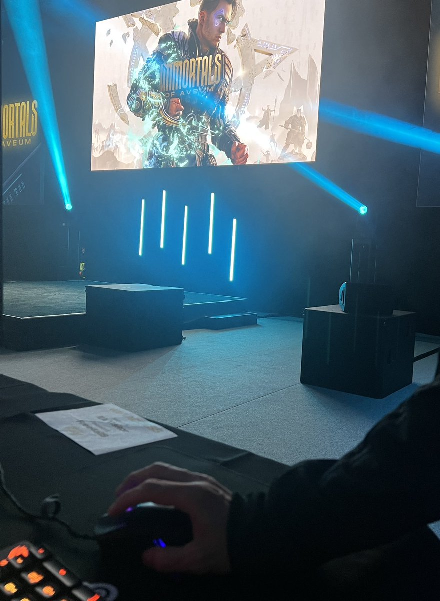 Its_ZEFF's tweet photo. Looking forward to play the new Immortals of Aveum game early! Huge thank you to @EA for the early access. We’ll have a video going live on TikTok May 31st #ImmortalsofAveum https://t.co/bxVNT1mYaX