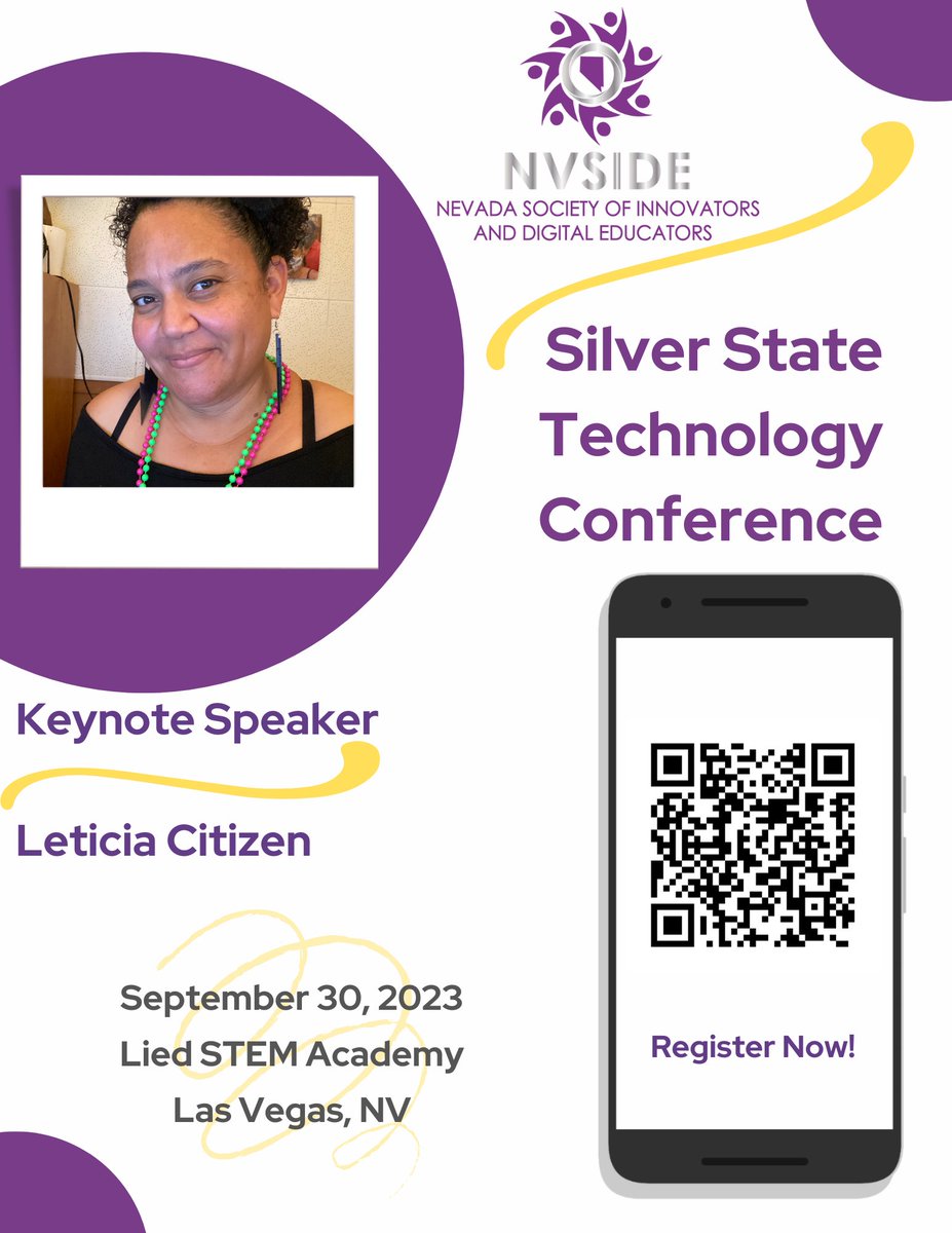 We are elated to announce @CitiCoach as our keynote speaker! 

Submit your proposal by June 11, 2023.
forms.gle/bvmveM4jGB7Zqk…

Register at eventbrite.com/e/2023-silver-…

#nvside #nvdlc #iste #wearecue #wearewcsd #weareccsd  #lyoncsd #cue #SpringCUE