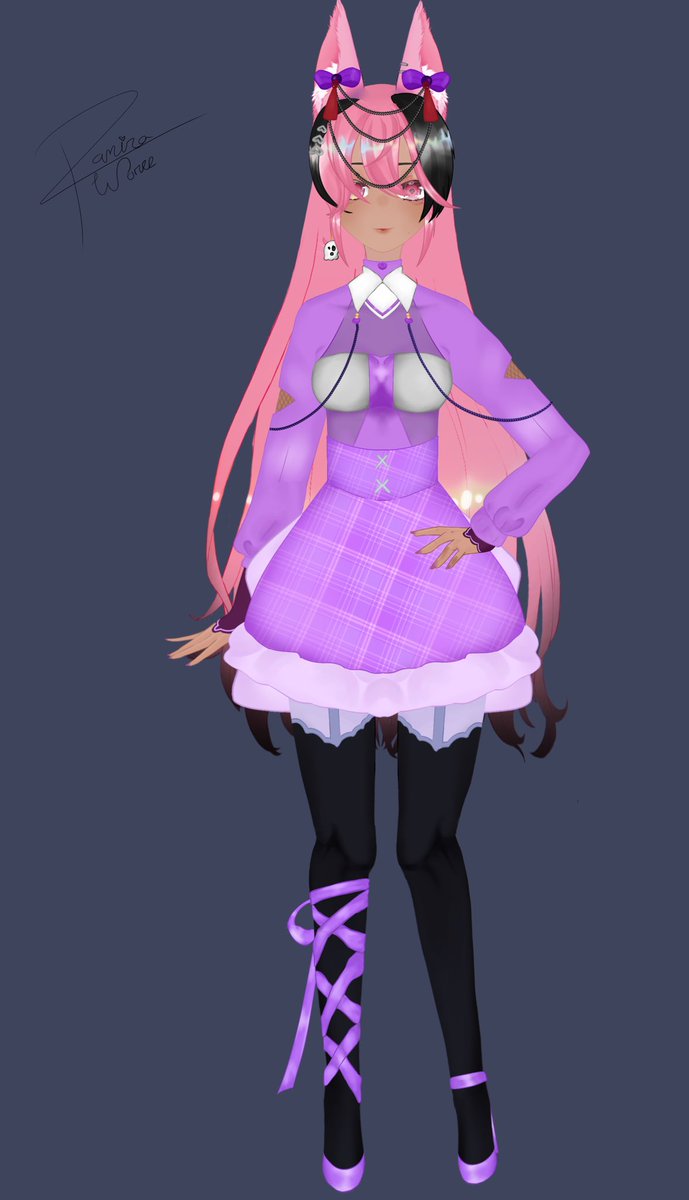 vanqieur's tweet photo. Emergency commissions update! Selling all three models for only $50! They all come with 3 assets. 
Message me or comment if interest in purchasing! <3
 #VTuber #VTuberEN #VtuberUprisings #Vtuberの三面図が見たい #VTuberUprising #commissions #vtubercommissions #commission #art https://t.co/SRlh8143dn