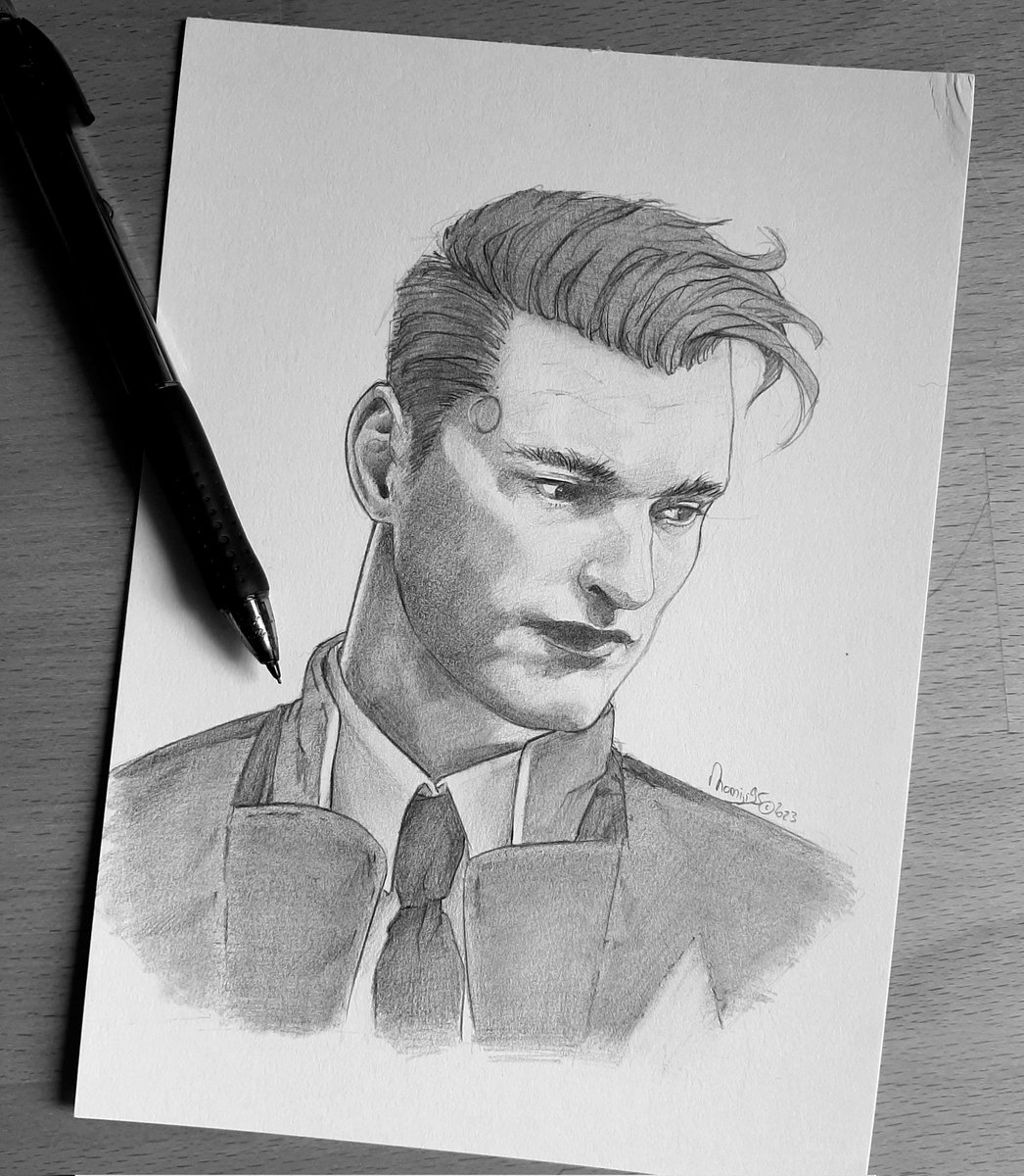 Momiji95's tweet photo. Happy 5th anniversary to D:BH! One of the best games I've ever played, and will always keep in my heart.
#DetroitBecomeHuman #DBH #fanart #ConnorDetroit
@Quantic_Dream @Detroit_Game @BryanDechart https://t.co/yPHerWr3YI