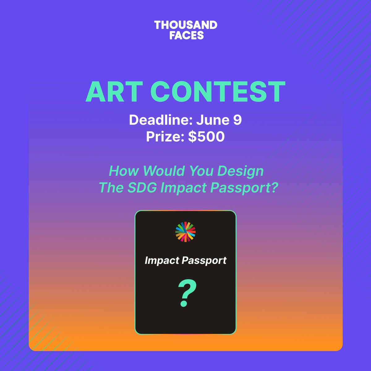 1000Facesclub's tweet photo. 🎨💡Calling all creative souls! Join our ART CONTEST for a chance to win $500! 🏆✨
📅 Deadline: 9 June
👉Join our Discord: #artcontest channel for more info : https://t.co/sGRDHiicf3
To participate⬇️ https://t.co/k7dQCa4O1T
