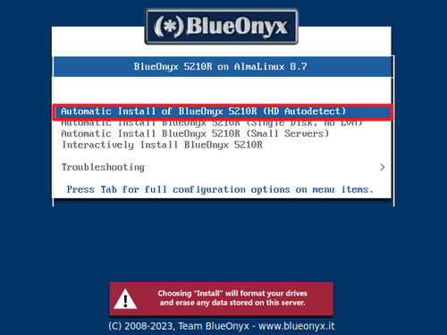 BlueOnyx 5210Rのインストール方法 bit.ly/3qdzIjK