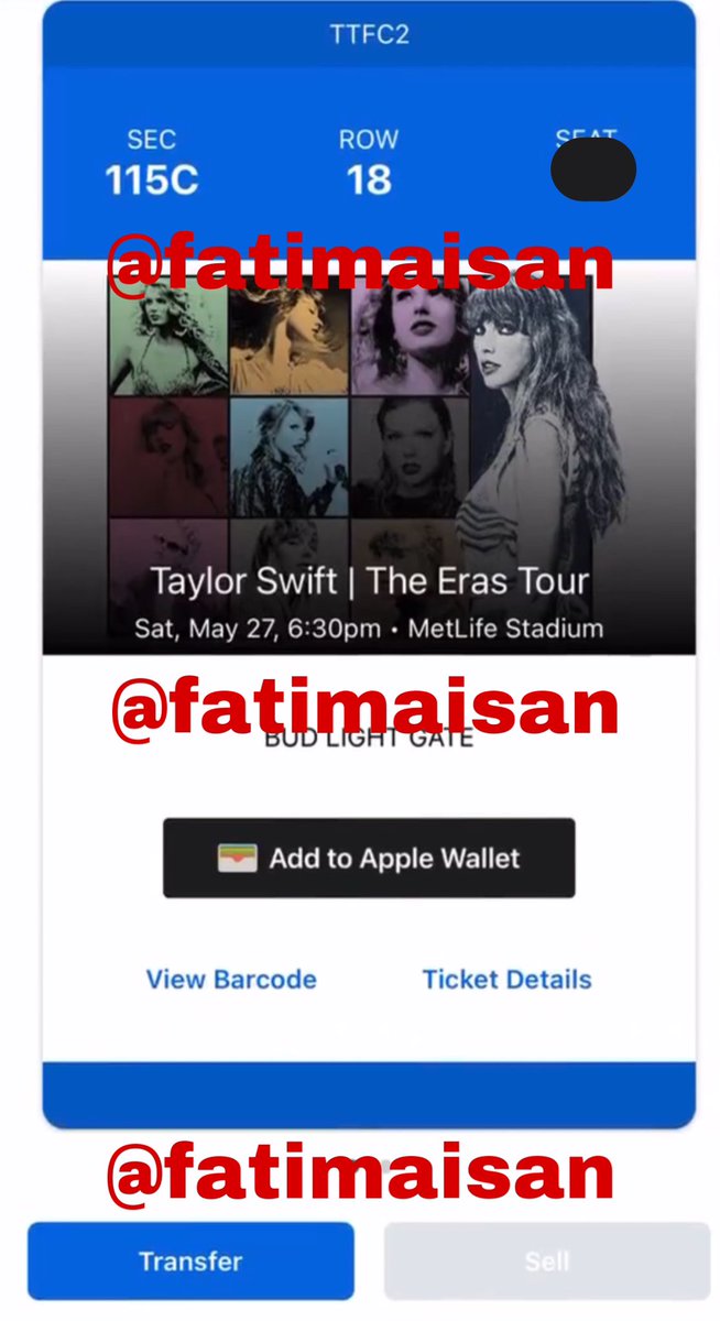 Eras Tour Resell tweet media