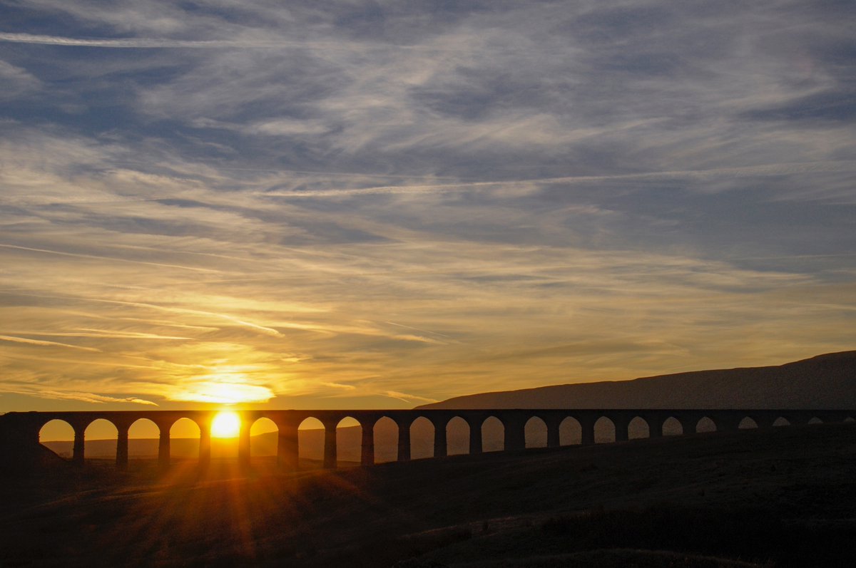 Solis.   Ribblehead Viaduct on the Settle-Carlisle Railway in north Yorkshire
#365in2023 #365in2023dailyprompt 
@365_in_2023 #RibbleheadViaduct #YORKSHIRE #railway  #Victorian #viaduct