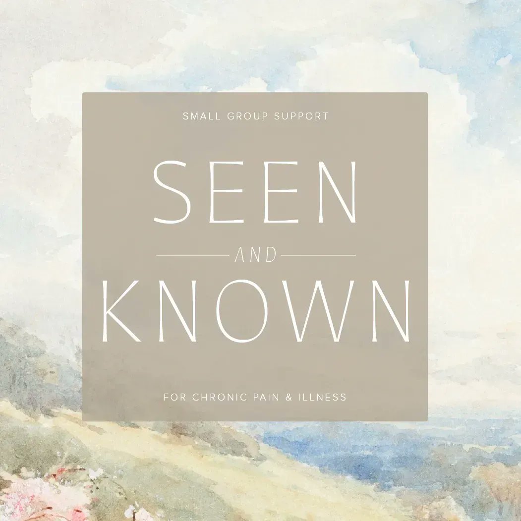 Join biblical counselor, Kate Brooks, for a live, online support group for those struggling with chronic pain and illness. Fridays at 1PM EST. Follow the link to register for June sessions: buff.ly/3LxI4JN
