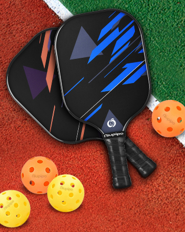 These rackets are sturdy yet lightweight. The grips feel fantastic in your hand and very sturdy construction. Even the bag is well put together and appears to be made of a ripstop material.

#niupipo #niupipopaddles #pickleballpaddles