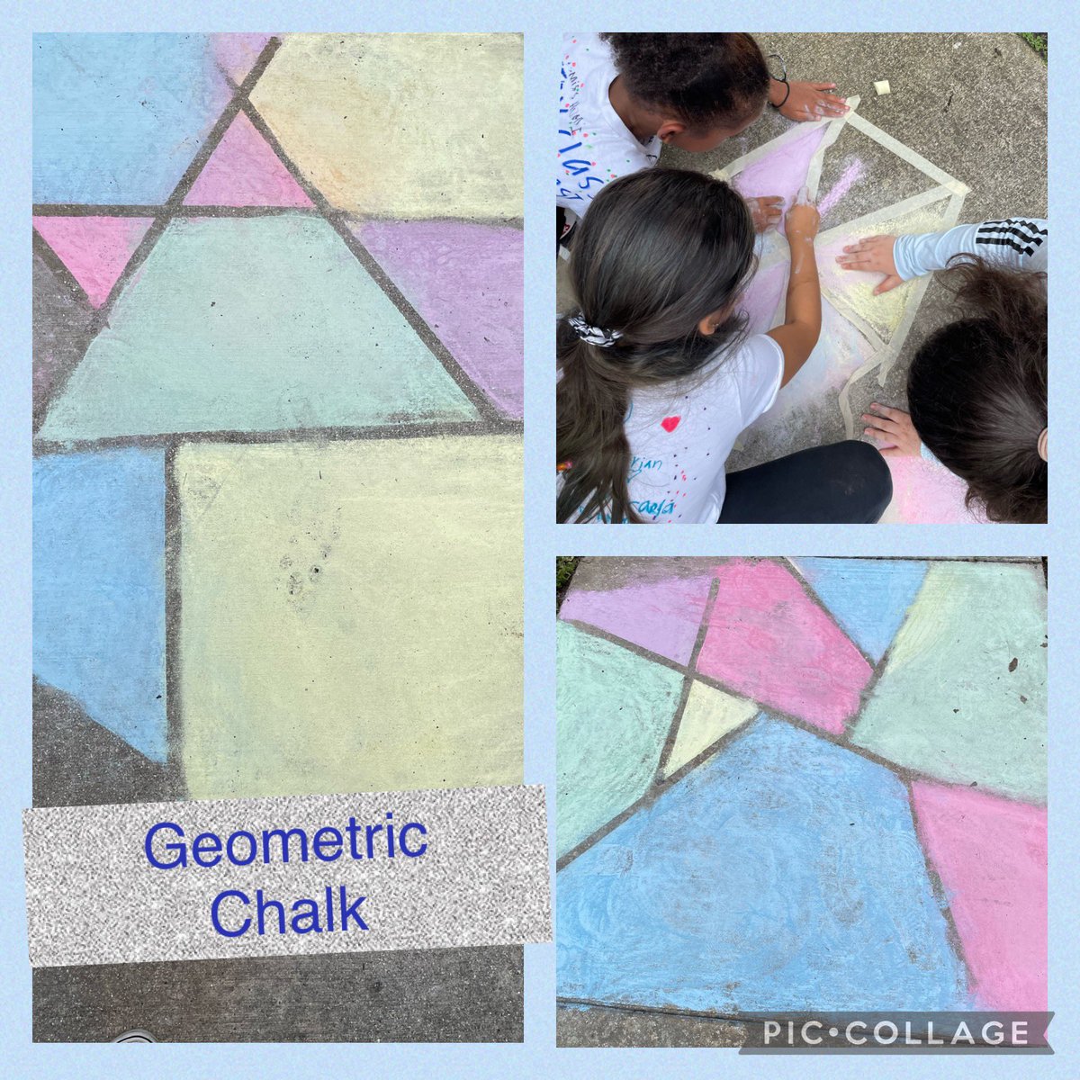 Hunt4starfish's tweet image. Picnic lunch &amp;amp; designing geometric chalk designs was a great day @ForestHillElem &amp;amp; it ended with the COOKIE FACE OFF challenge❤️ My 3rd graders are the best! 🙌🏼🎉 @JennSallas  #mathoutside #friendship #minutetowinit