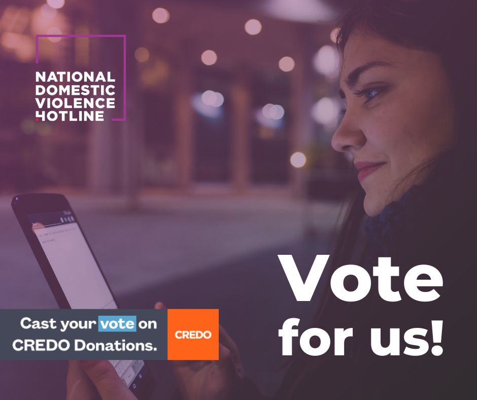 📢 Take 30 seconds today to cast your vote for The Hotline -- only six days left! ✔

Cast your vote 👉 bit.ly/451GybM

#socialchange #donations #credodonations #EndDV #domesticabuse