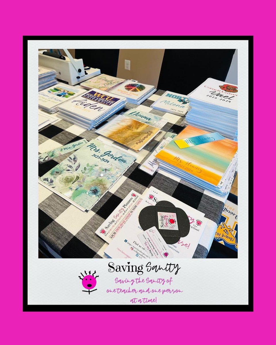 We are working this weekend!!! 😊
The piles are growing and the table is filling up! 💖
Graduation and Retirement gifts get moved to the front of the line followed by July-June planners and so on…
We pull your paper as soon as you place your order! Link in bio to shop!🌷