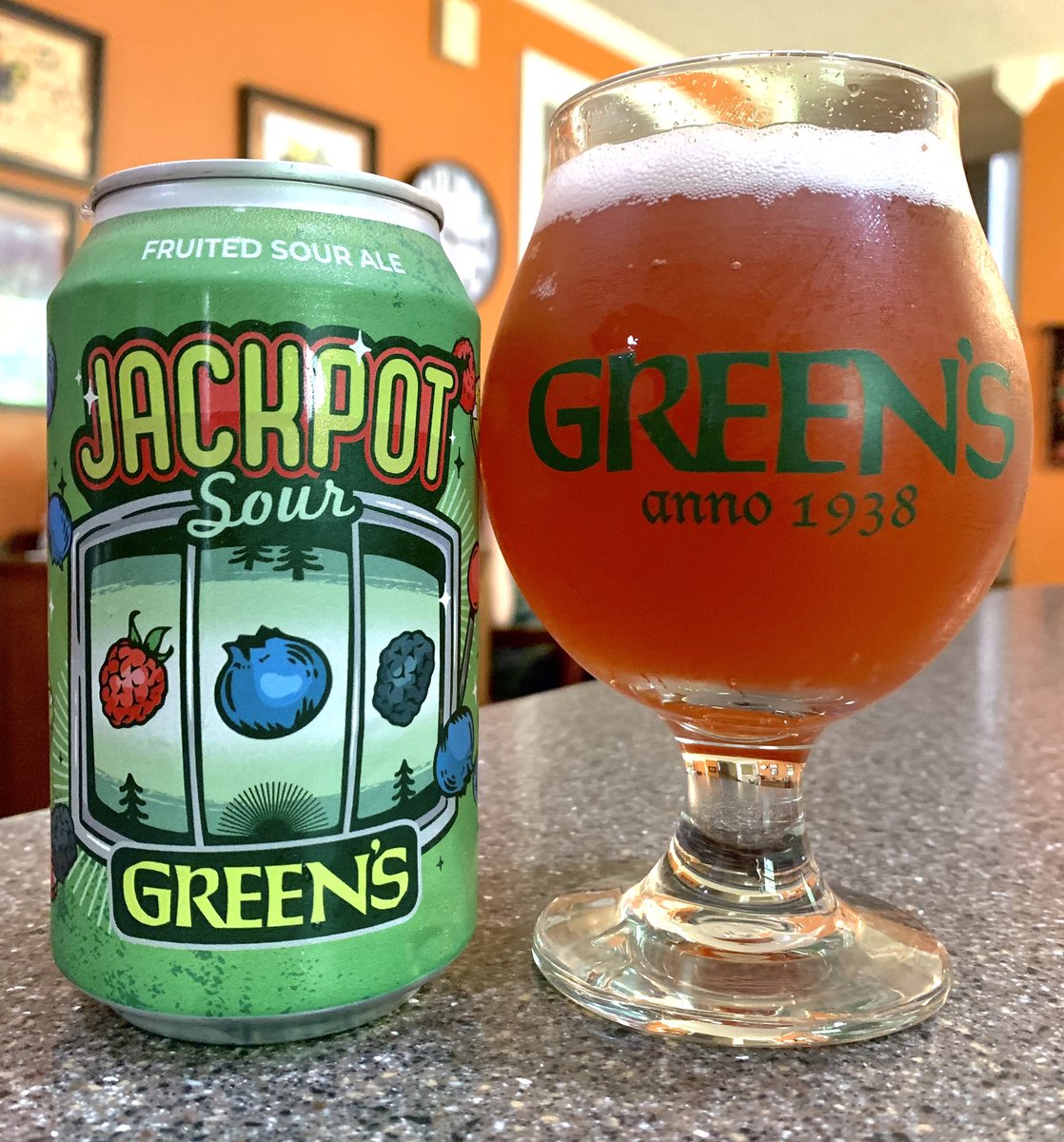 SC Beer Explorer (@scbeerexplorer) on Twitter photo Jackpot Sour by <a href="/PeakDriftBrew/">Peak Drift Brewing Co.</a> & <a href="/GreensColumbia/">Green's Bev Columbia</a>.
Fruity aroma. Light purple in the pour. Tart, but not overly aggressive. Blackberries & raspberries are pronounced. Blueberries come through on the finish.
#SCBeer #CollaborationBeer #CraftBeer #DrinkLocal #BeerReview Jackpot Sour by <a href="/PeakDriftBrew/">Peak Drift Brewing Co.</a> & <a href="/GreensColumbia/">Green's Bev Columbia</a>.
Fruity aroma. Light purple in the pour. Tart, but not overly aggressive. Blackberries & raspberries are pronounced. Blueberries come through on the finish.
#SCBeer #CollaborationBeer #CraftBeer #DrinkLocal #BeerReview