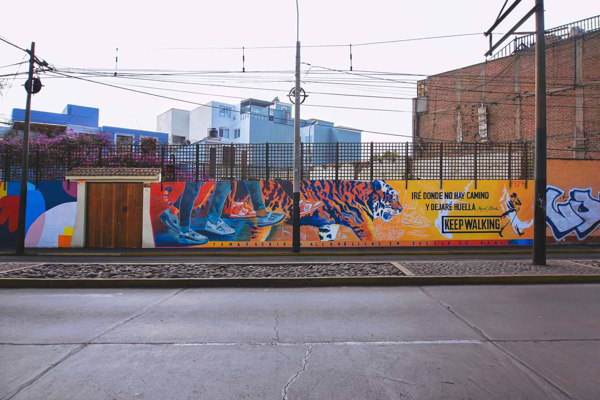 #JohnnyWalker, renowned worldwide for its #artist connections, teams up with GoPro and talented Fefa Cox to create a masterpiece. 

Fefa's vibrant illustrations showcase nature and #wildlife, while integrating the brand's strong #community with the powerful presence of a tiger 🐅