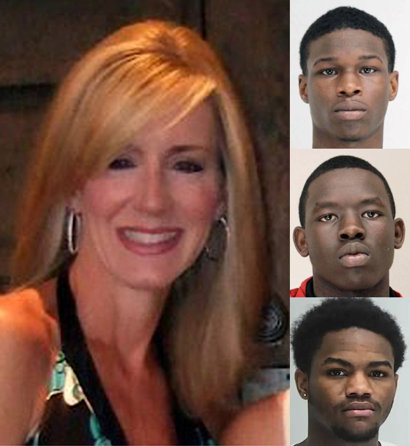 UltraDane's tweet image. On 4.25.20 Leslie Baker was slain in her driveway. The mother of two was sitting in her car when Antony Taylor, Deng Ajack, and Anthony Lewis approached. One of the three teenagers shot Leslie, point blank in the head, in an attempt to carjack her. They fled the scene.