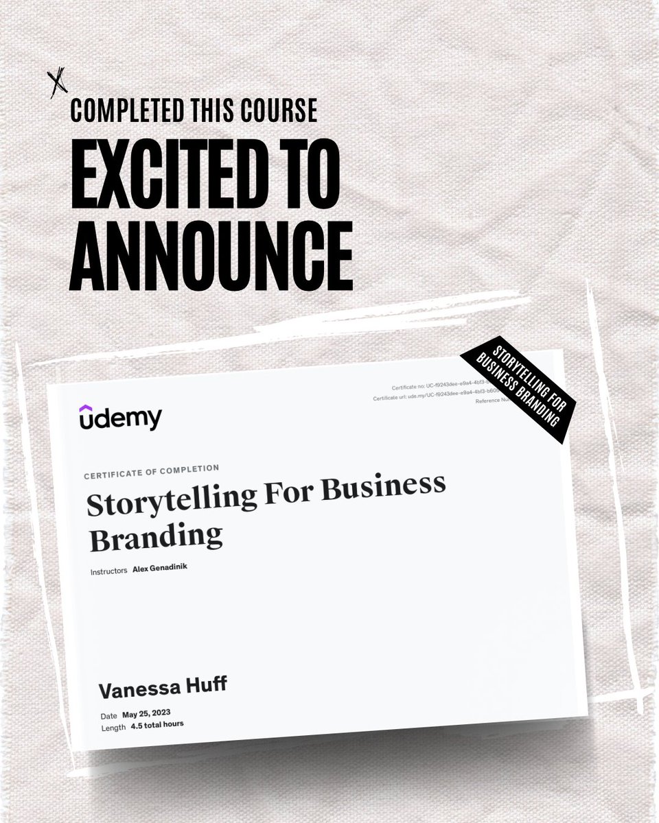 😊 Storytelling for Business Branding #udemy #storytelling #business #branding