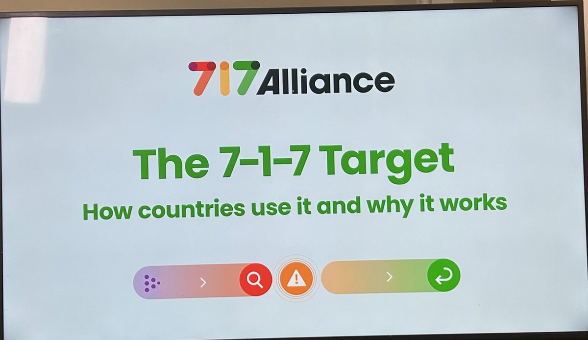 IfedayoAdetifa's tweet photo. At the #WHA76 today, I was at the 7-1-7 Alliance breakfast event anchored by Senior Vice President, Prevent Epidemics @ResolveTSL, @AmandaMcClella2. I shared @NCDCgov and #Nigeria’s experience with applying this target to our detection, notification and response to outbreaks. https://t.co/elKTFHtcOs