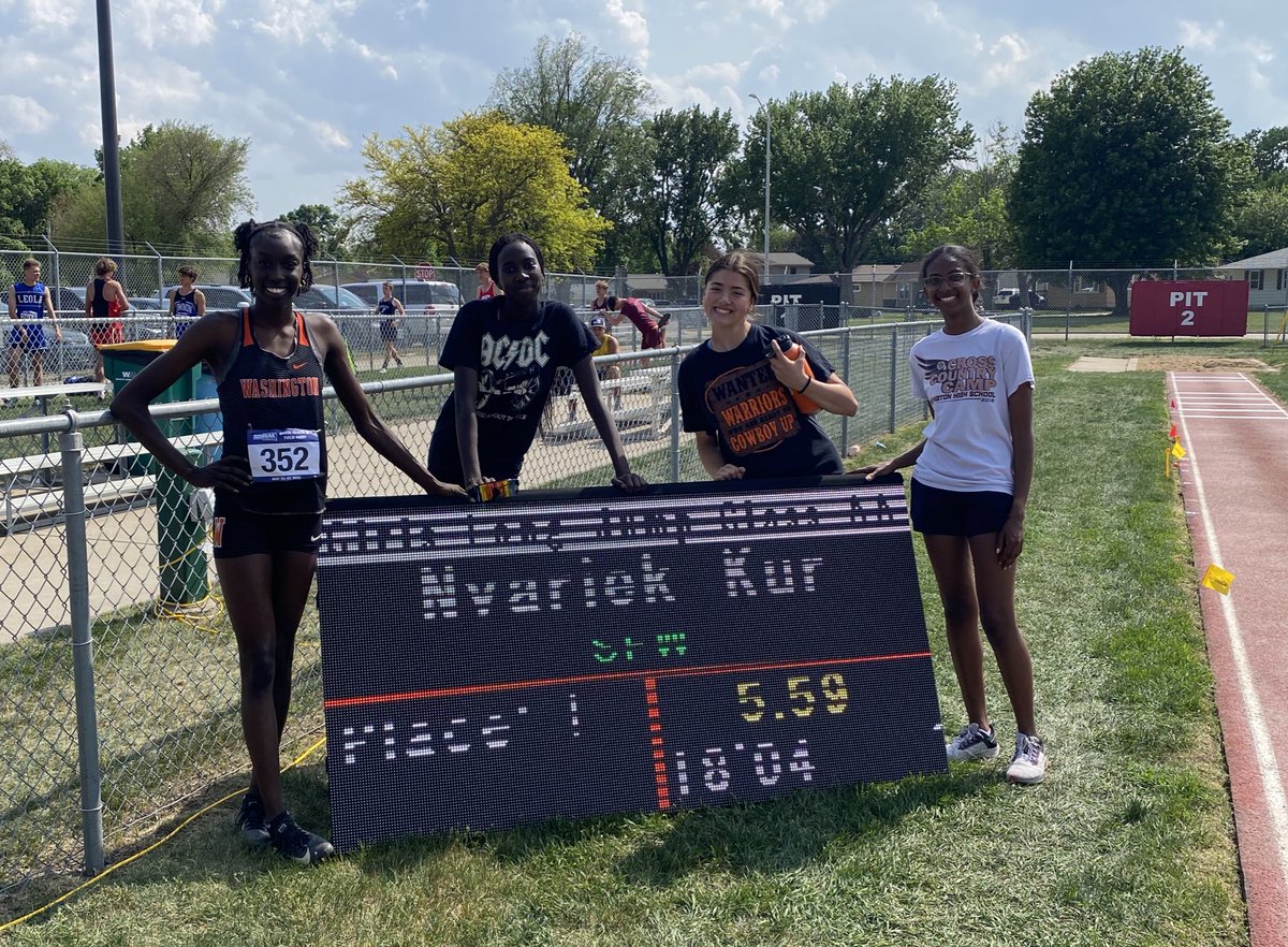 Sioux Falls Washington Track and Field tweet media