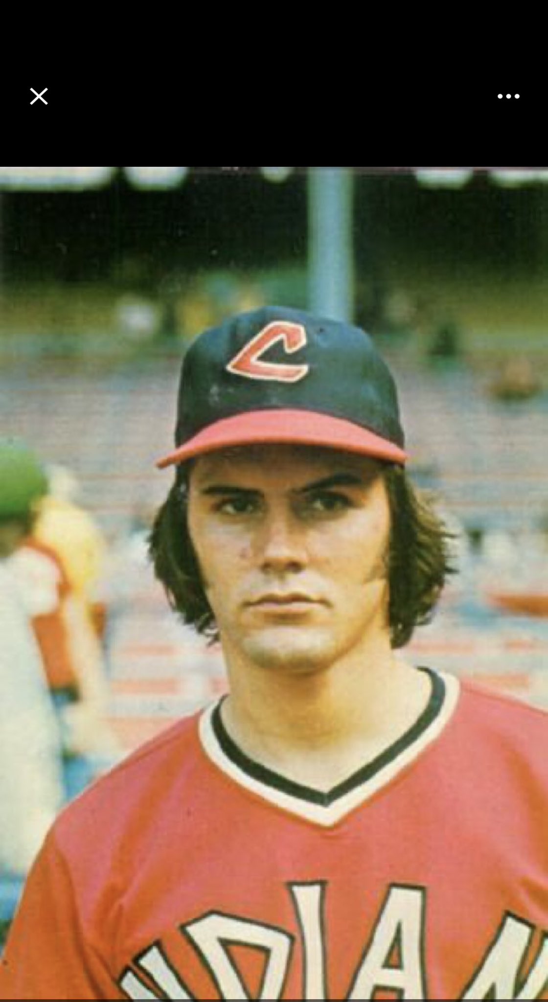 Angelo7266 on X: This is Dennis Eckersley he pitched for the Cleveland  Indians for 3 seasons Wins: 40 Loses:32 Era :3.23 He threw a no-hitter but  was traded because Rick Manning was