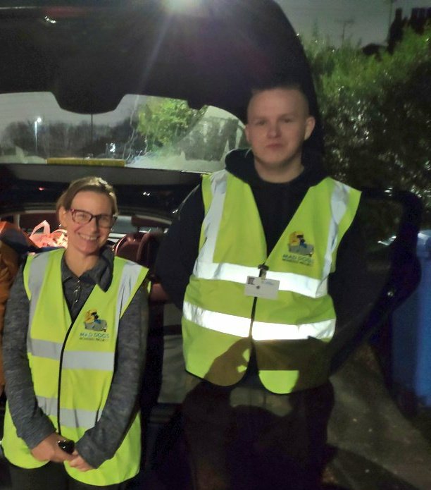 A massive #Thanks to :  <a href="/ZoukTeaBar/">Zouk Tea Bar & Grill</a> for their #support again this week with their lovely #Food for our #Homeless friends.
Our team tonight  Mandy Phil,Dave for their hard work handing out and delivering the meals. 
<a href="/MandyLou67/">mandy 💙</a>
<a href="/4lexKhan/">Alexander Khanage</a>