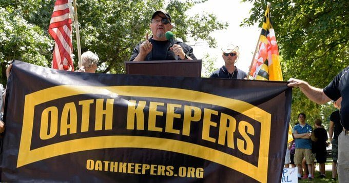 WTF? Oath Keepers founder Elmer Stewart Rhodes was sentenced to 18 years in prison by Corrupt US District Judge Amit Mehta this morning. Mehta warned Rhodes is a terrorist as he issued “terror enhancement” penalties to lengthen the seditious conspiracy sentence.
