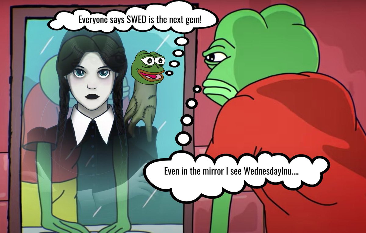 #WedNextPepe 

Jenna Ortega what do you think? 

Wednesday Addams Token - #SAFEMOONWALLET is coming. KuCoin or OKX? 

$WED