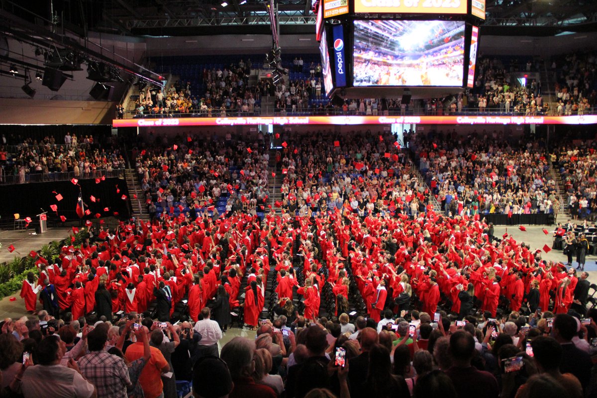 GCISD's tweet photo. That’s a wrap from @CHPantherPride Class of 2023 graduation! Go out and change the world Panthers.

Check back tomorrow for a full album of pictures! #WeAreGCISD https://t.co/EH0DHGs4zf