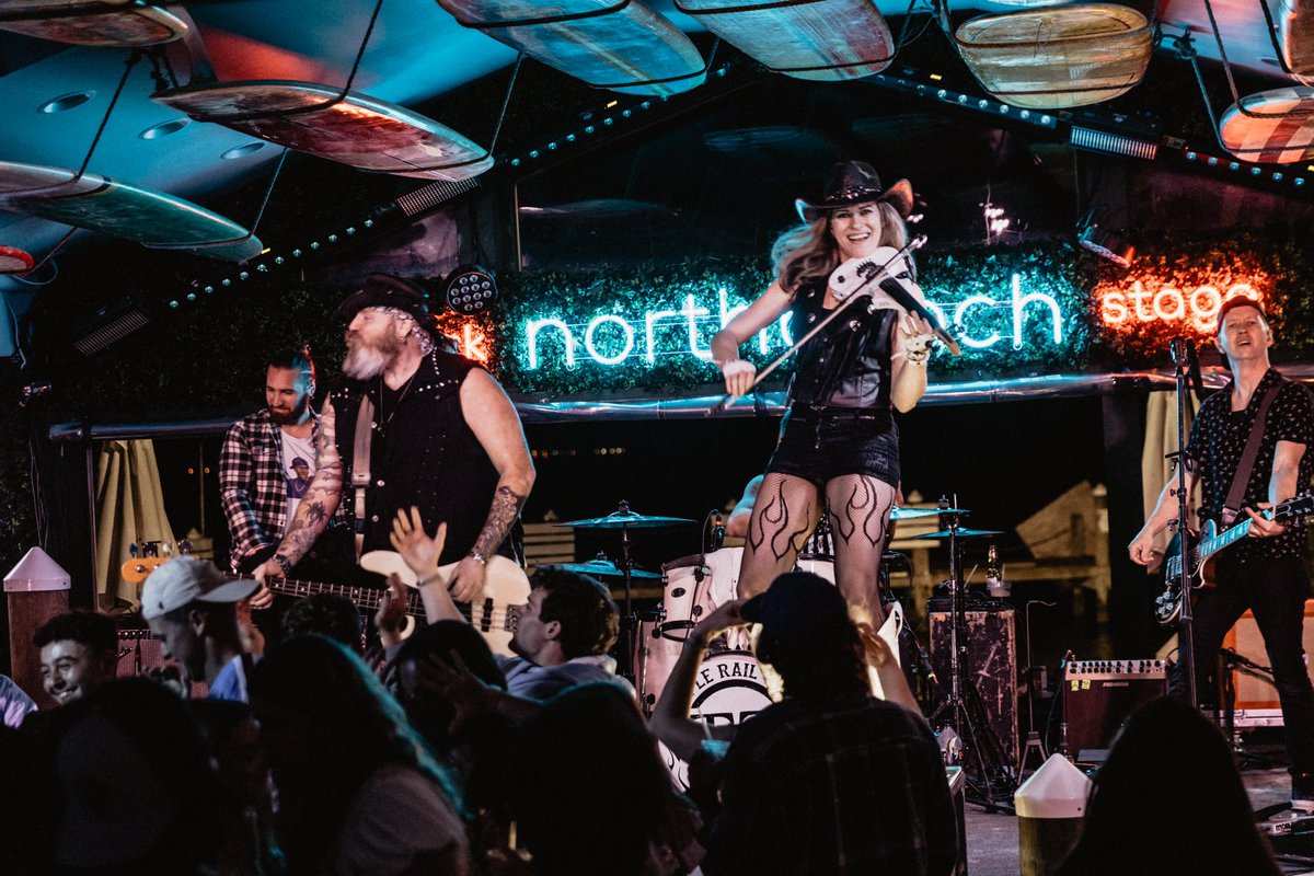 TripleRailTurn's tweet image. Thank you for a KILLER show and kick off to our summer North Beach!!! We can’t wait to spend every Tuesday with you!