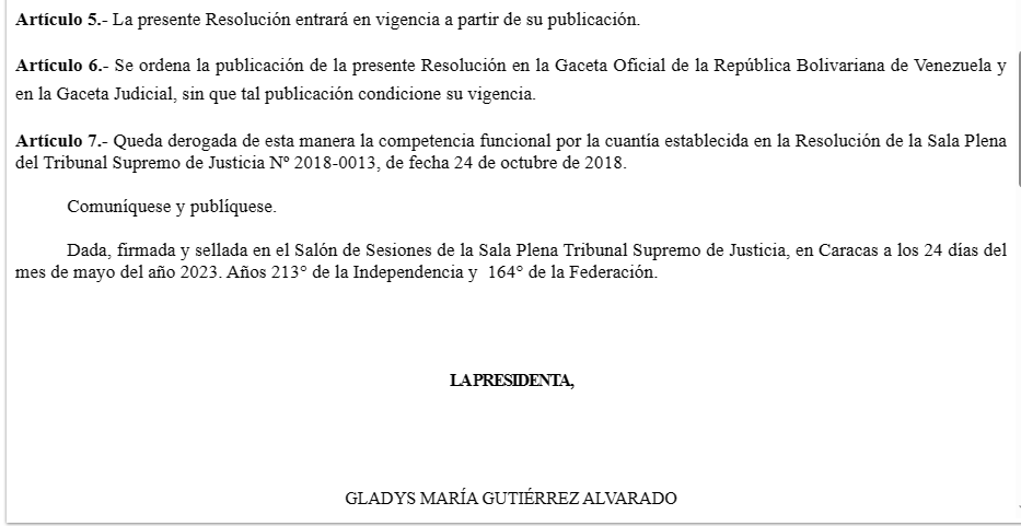 Furiamax's tweet photo. Se acabó la incertidumbre jurídica que imperaba desde 2018, en cuanto al cálculo de la cuantía de la demanda. El TSJ en Sala Plena dicta Resolución que modifica su calculo, no es en función a la UT, sino en base a la moneda de mayor valor establecido x BCV https://t.co/eX94vdkWsj https://t.co/Db1sXkiJer
