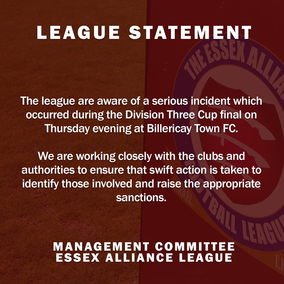 🚨 𝗟𝗘𝗔𝗚𝗨𝗘 𝗦𝗧𝗔𝗧𝗘𝗠𝗘𝗡𝗧 🚨