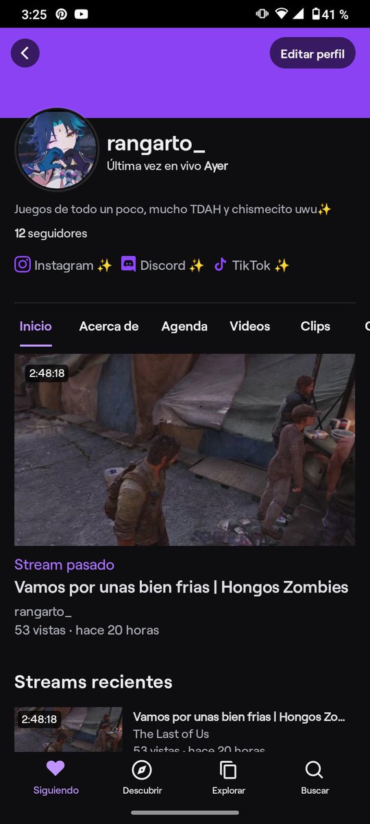 Rangarto's tweet photo. Iniciamos directito de #TheLastOfUs en Twitch
https://t.co/PXrKgdLIOl https://t.co/pwh4BoAUDP