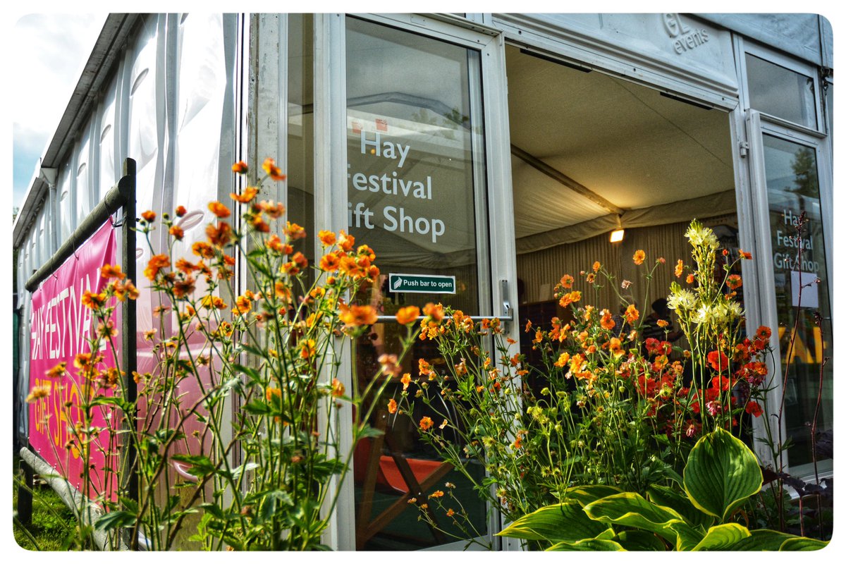 sarah_morgan's tweet photo. Lovely start today for the ever entertaining #HayFestival2023 https://t.co/B9PyBpjNm1