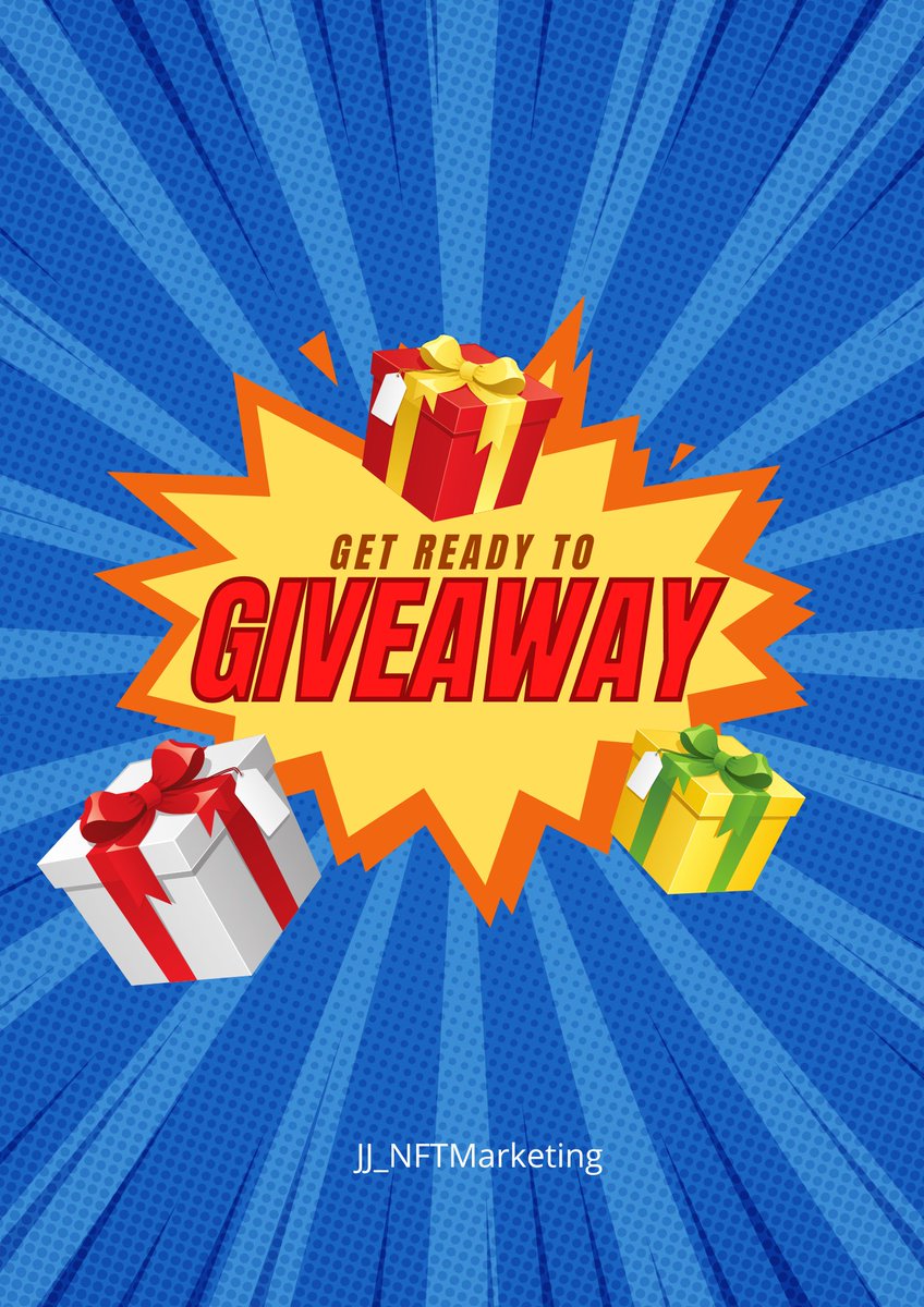 🎁#GIVEAWAY🎁 
✅ Daily Giveaway 

Prizes:
🏆1X $SOL Winner

✅To enter
1️⃣ Follow @JJ_NFTMarketing
2⃣RT &amp; ♥️ 
3⃣Tag 3 friends

⚡48H

#NFTGiveaway #SOL #SalonaGiveaway