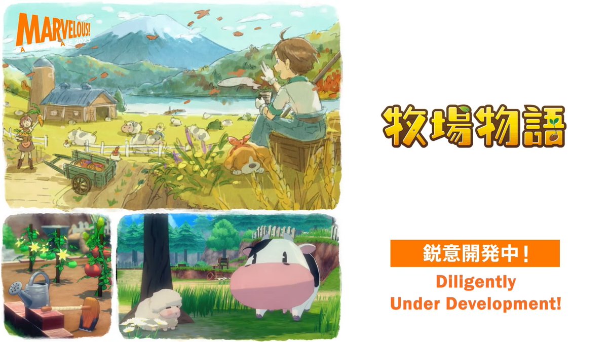 Wario64's tweet photo. a new Story of Seasons game announced featuring multiplayer https://t.co/1xZEZj6PdI