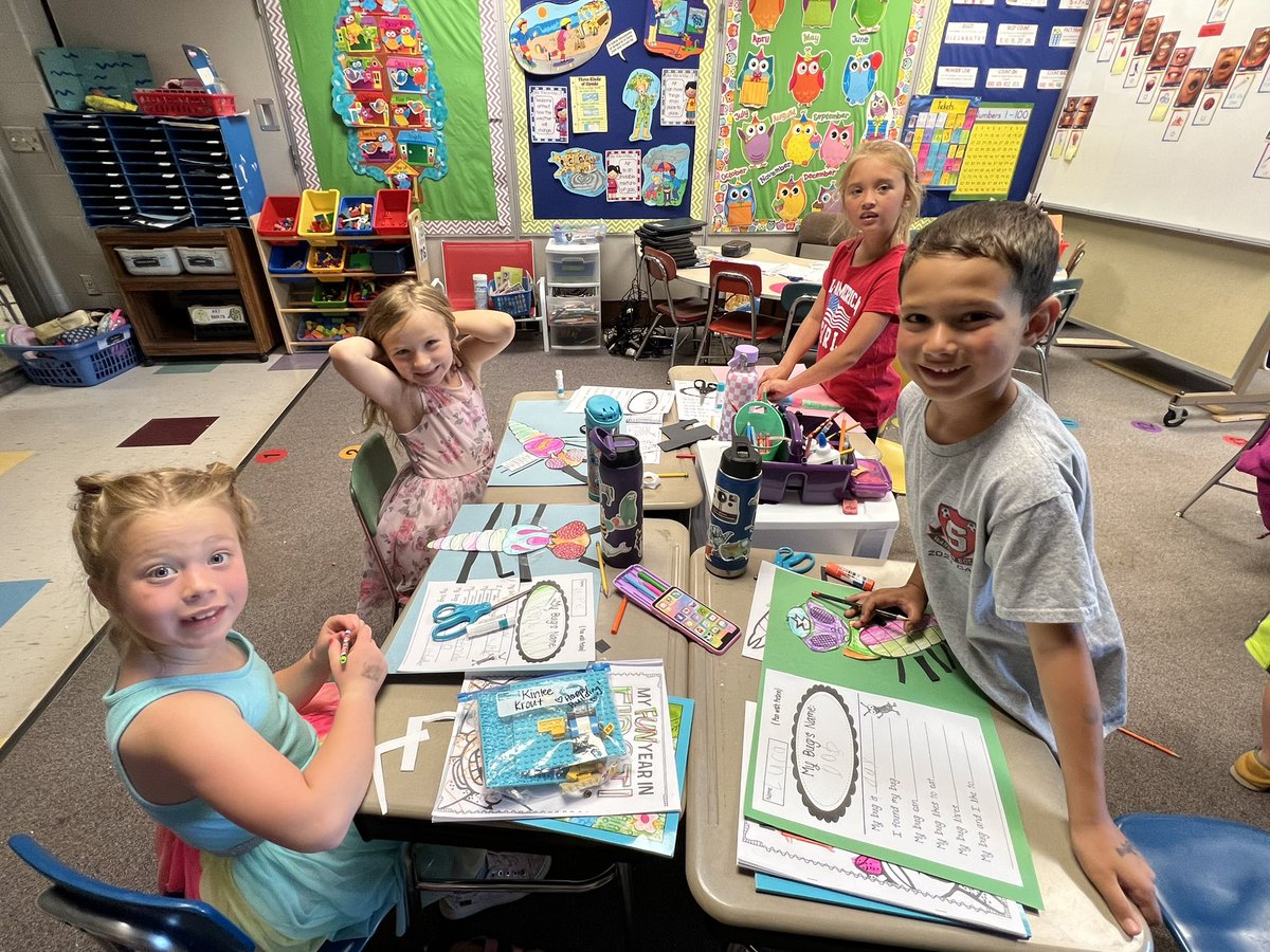 SES_Firsties's tweet photo. Bug Art https://t.co/SFzwotrB1q
