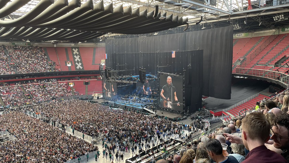Bruce Springsteen wat een baas!