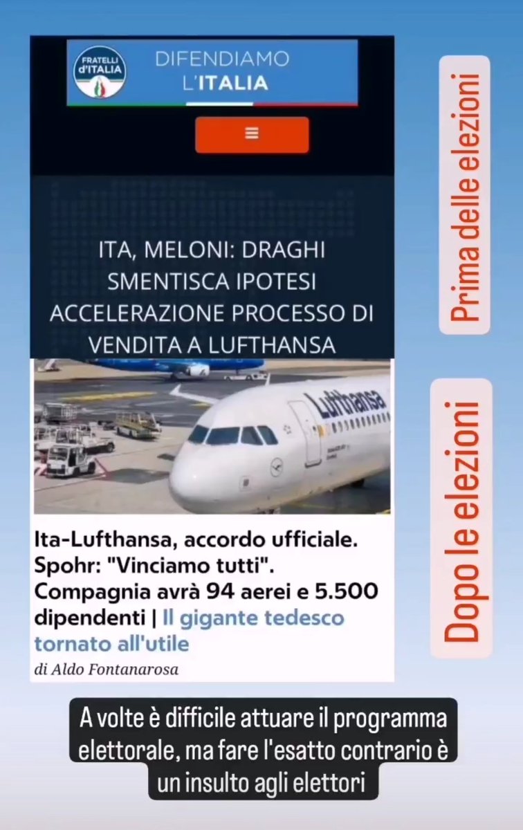 VCacciarella's tweet image. Come si cambia.
Come si prendono in giro gli elettori.