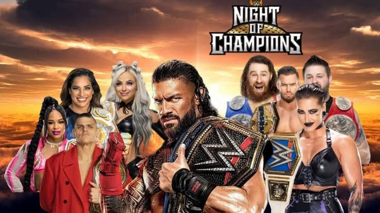 My Prediction of #WWENOC Kevin Owens & Sami Zayn retain the titles , Brock Lesnar, Seth Rollins, Gunther, Bianca Belair & Rhea Ripley & Becky Lynch 90% & 10% Trish Stratus https://t.co/qeLf67gDLG