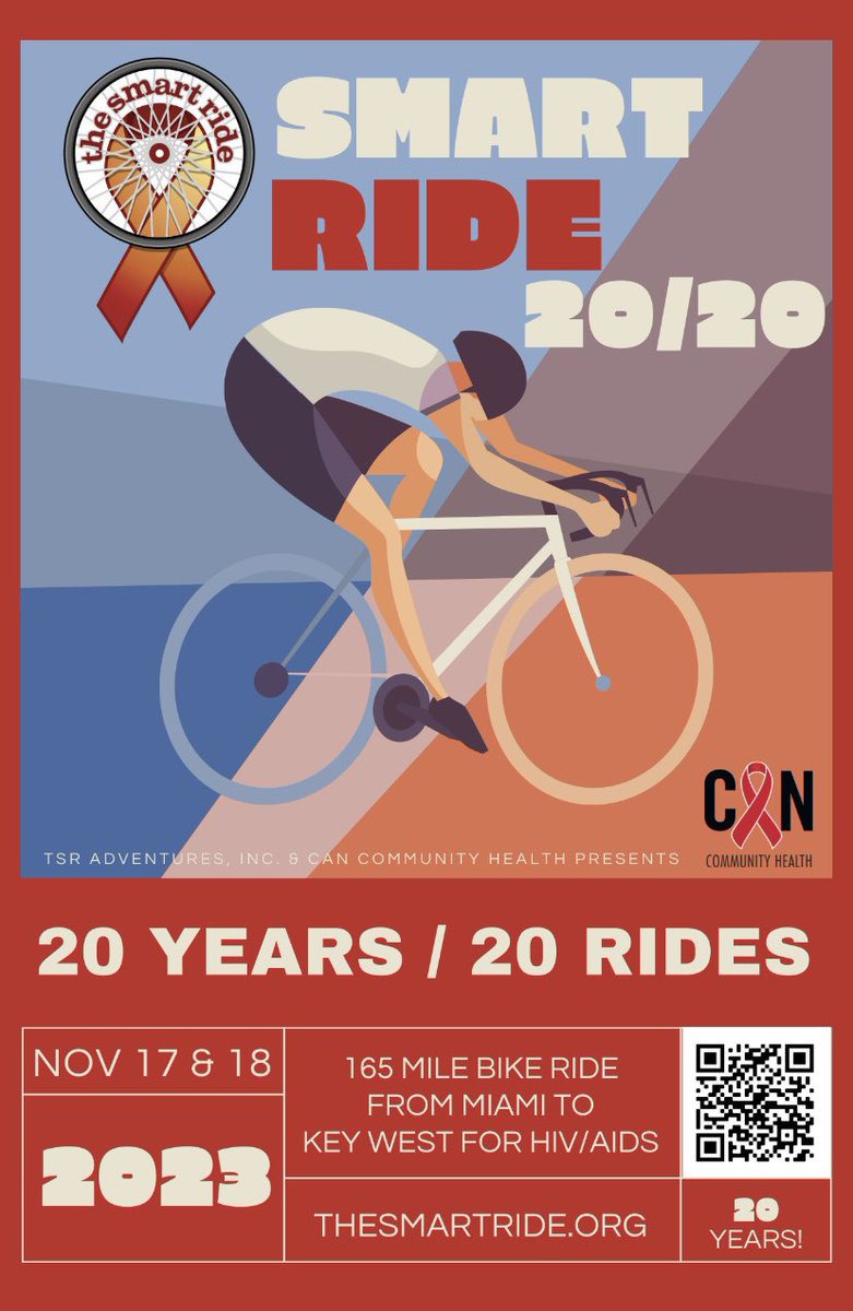 AHHealth_KW's tweet photo. Join the SMART Ride and make a difference in the fight against HIV/AIDS. Register now at https://t.co/j9urkRaFPV and let's ride for a cause! 🚴‍♂️🚴‍♀️ #SMARTride2023 #EndHIVAIDS #Community https://t.co/qXquOv2BUB