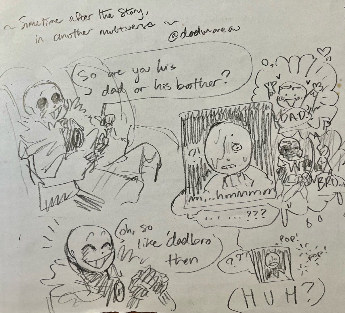 inspired by <a href="/calcium_cat/">Calcium Cat</a> saying “dadbro” in the tags of tumblr