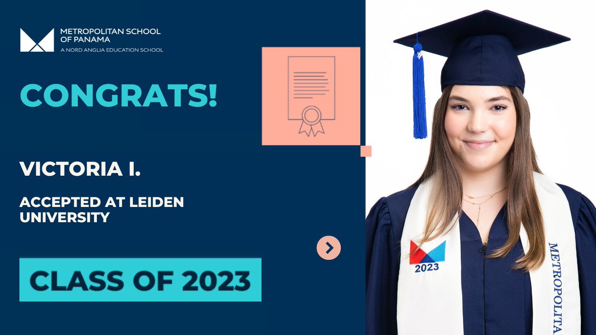 METSchoolPanama's tweet image. Congratulations #METSchoolPanama #ClassOf2023 embarking on new adventures! We're so proud of all of you!🎓✨
From Panama to Texas, to Canada, to Madrid to Leiden, where is the future taking you?🌎
#NordAngliaEducation #METmagicmoments #CreateYourFuture #IBSchool #FutureLeaders