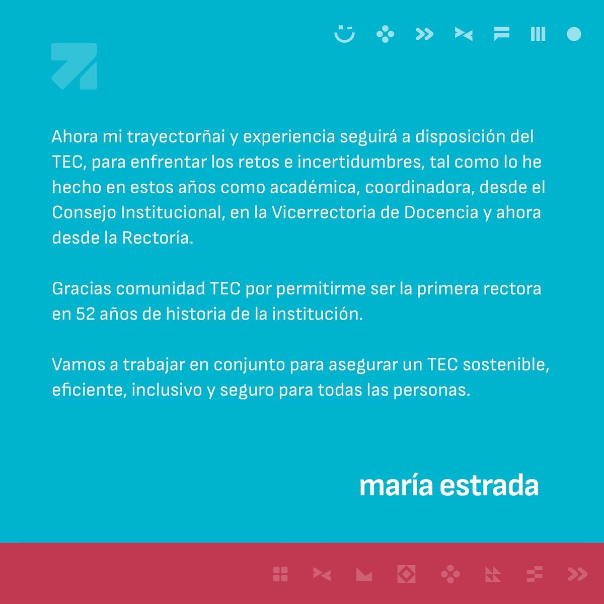 María Estrada S tweet media