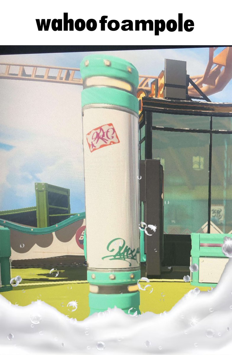 Wahoo_Pole's tweet photo. Apparently people started relating foam to Splatoon surely I have no idea why https://t.co/MPxfgf4P0J