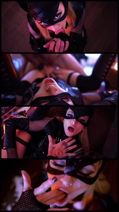 The Cat that got the cream. New #catwoman #cosplay scene with @LolaFaeXXX coming very soon https://t<a href="/tag/catwoman"class="tags">#catwoman</a><a href="/tag/cosplay"class="tags">#cosplay</a>