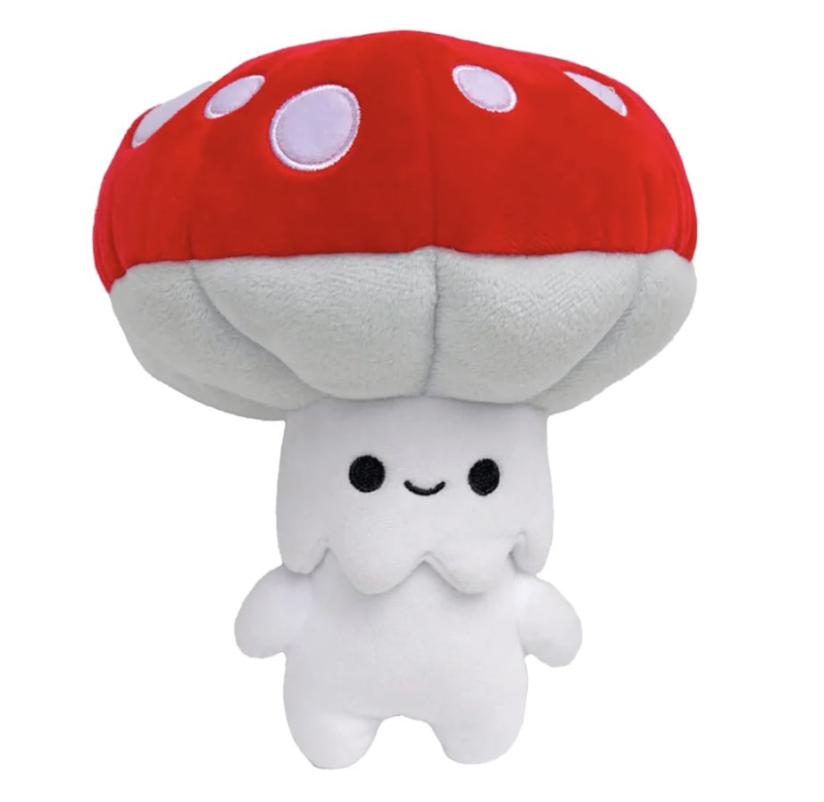 Yoooo… Shumi Mushrumi plush have sold out AGAIN and I had twice as many on this last shipment …so wild!!! If you find anyone with them in stock that’s basically what’s left of their inventory until I can get people restocked. Thank you for the Shumi love!!! 🍄