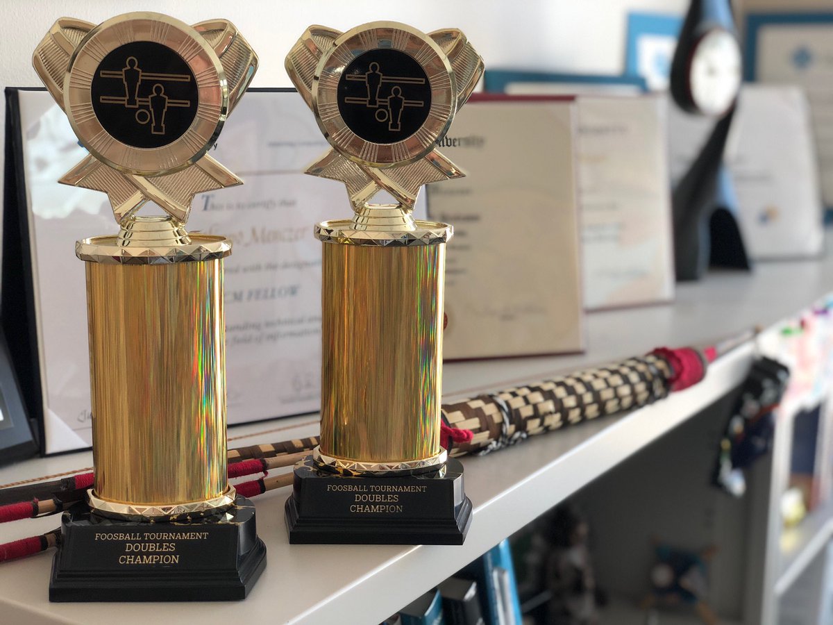 And the winners of the Spring 2023 NaN/OSoMe/CNetS/<a href="/IUNetSci/">IUNI</a> Foosball Tournament are…

Double: <a href="/yang3kc/">Kevin Yang</a> &amp; Fil
Single: Fil