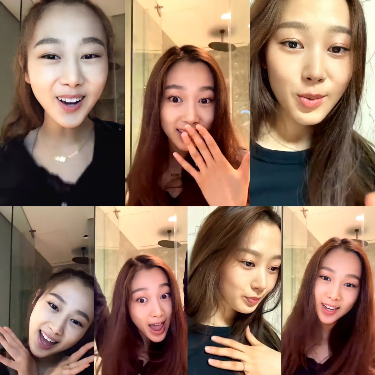gisellerenes's tweet photo. mind you this is also her during predebut https://t.co/5pYtBRCDph