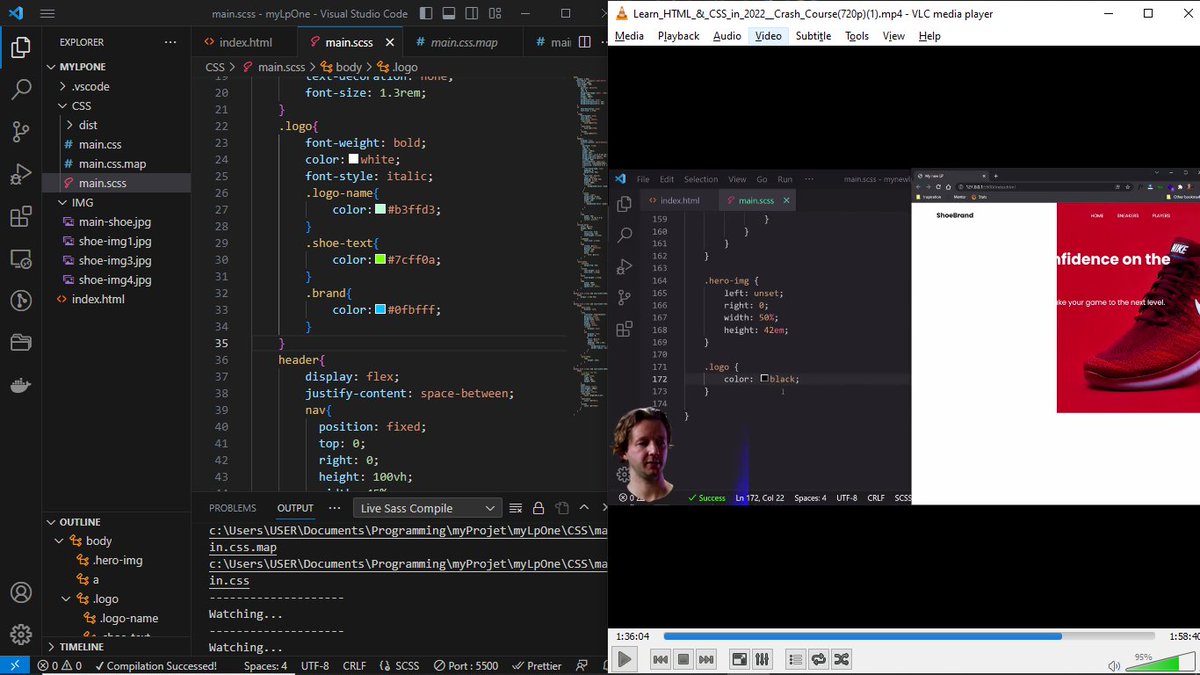 smiyeh_tech's tweet image. Day 3 of my #100daysOfCodeChallenge as a #frontendDeveloper. Started a crash course on #DesignCourse covering HTML, CSS, and a bit of JS. Working on a responsive web proj. Couldn't finish it today, but I'm determined to complete it 2moro! 💪🏻 #coding #webdevelopment @Aritdeveloper