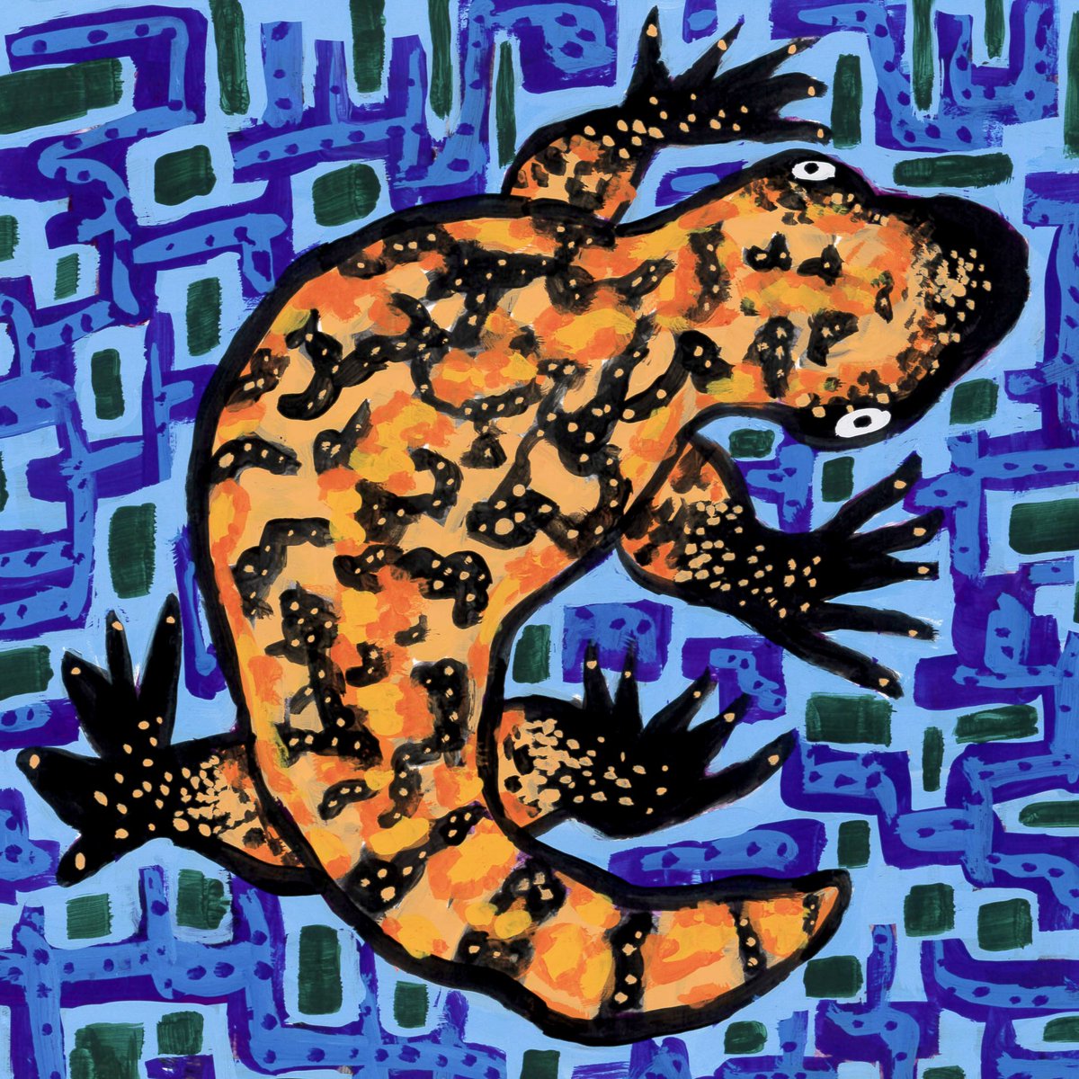 【Gila Monster】

#アメリカドクトカゲ #トカゲ #ヒラモンスター #蜥蜴 #毒 #有毒動物 #イラスト #絵 #芸術 #アート #illust #illustration #illustrator #art #artwork #draw #drawing #paint #painting #design #colorful #nature #animalia #animal #creature #helodermasuspectum #gilamonster